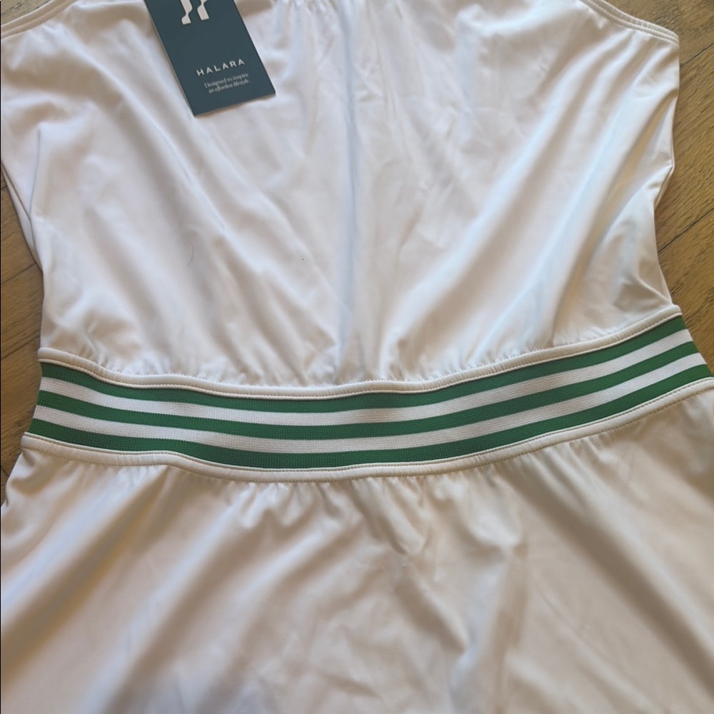 Halara White Tennis or Pickleball athletic dress, NWT size medium - Picture 6 of 8